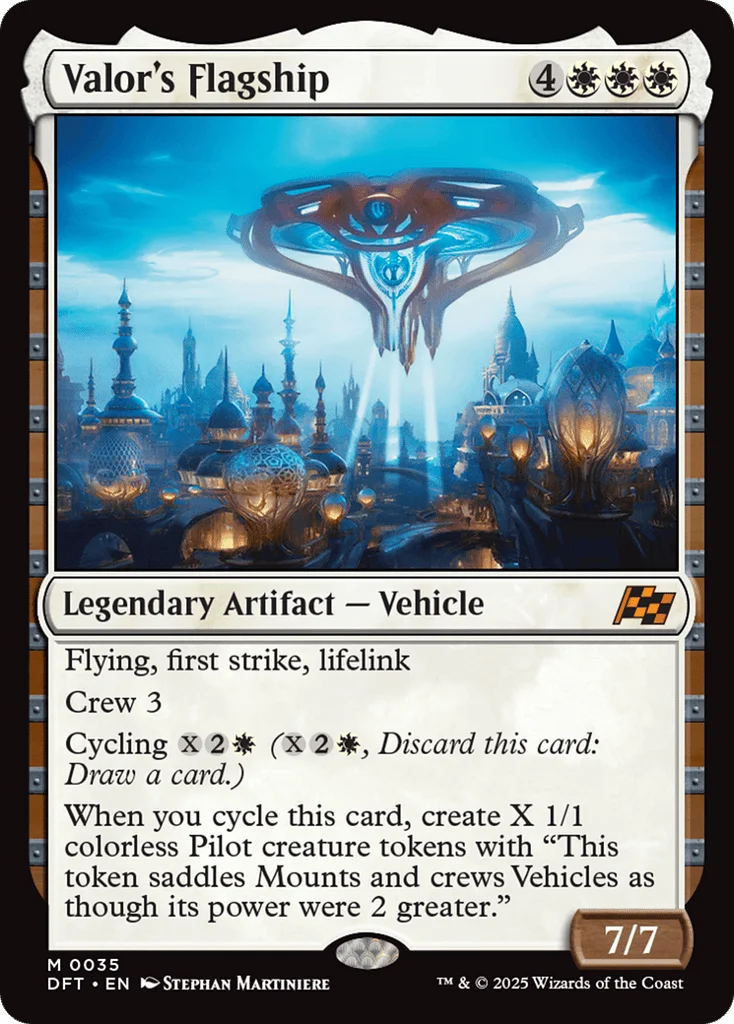 Valor's Flagship · Aetherdrift