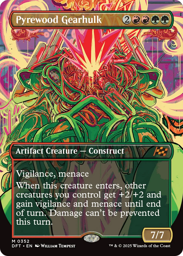 Pyrewood Gearhulk · Aetherdrift