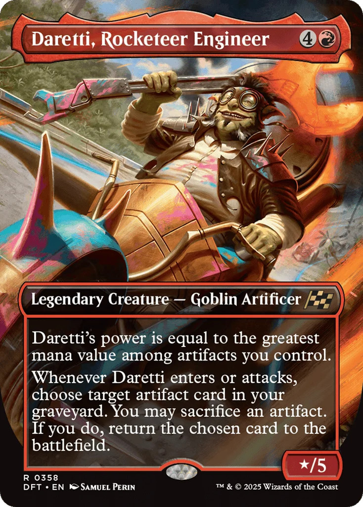 Daretti, Rocketeer Engineer · Aetherdrift