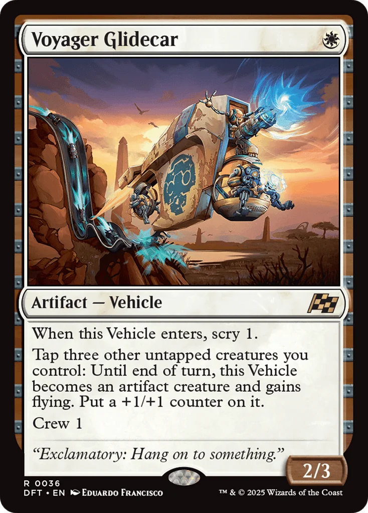 Voyager Glidecar · Aetherdrift
