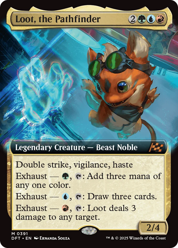Loot, the Pathfinder · Aetherdrift