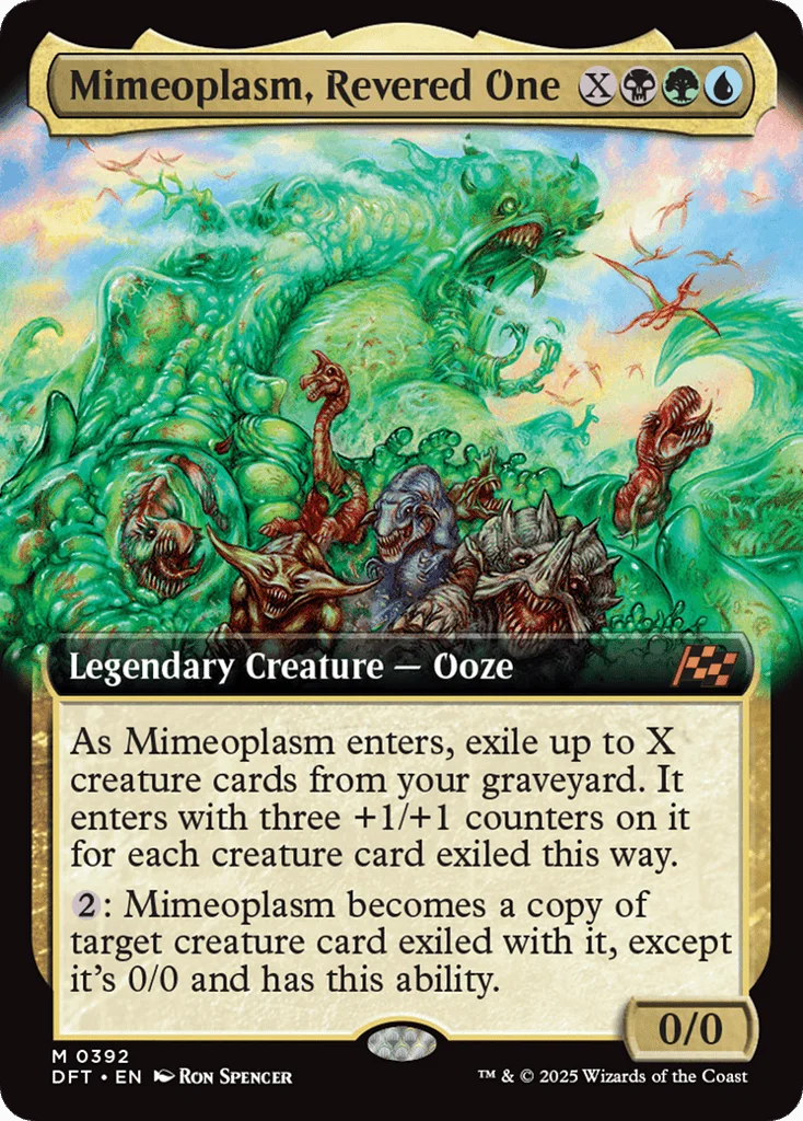 Mimeoplasm, Revered One · Aetherdrift