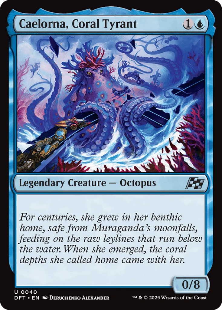 Caelorna, Coral Tyrant · Aetherdrift