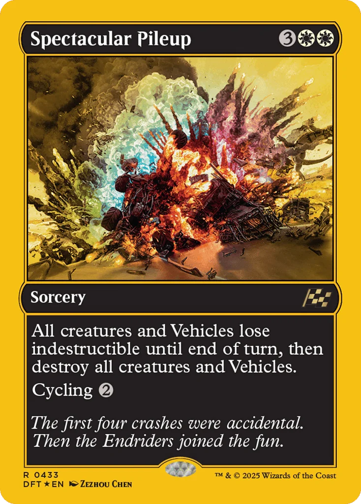 Spectacular Pileup · Aetherdrift