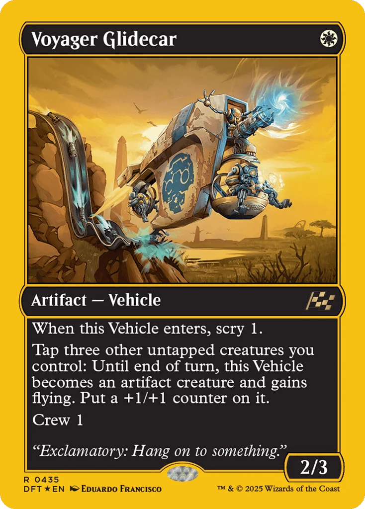Voyager Glidecar · Aetherdrift