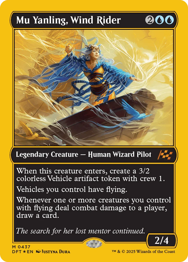 Mu Yanling, Wind Rider · Aetherdrift