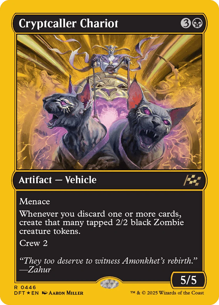 Cryptcaller Chariot · Aetherdrift