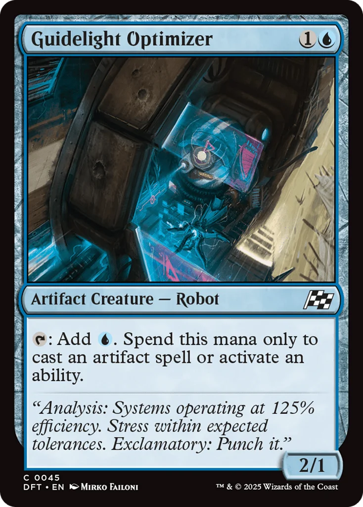 Guidelight Optimizer · Aetherdrift