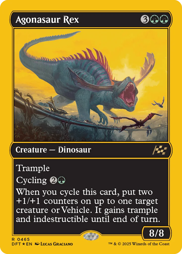 Agonasaur Rex · Aetherdrift