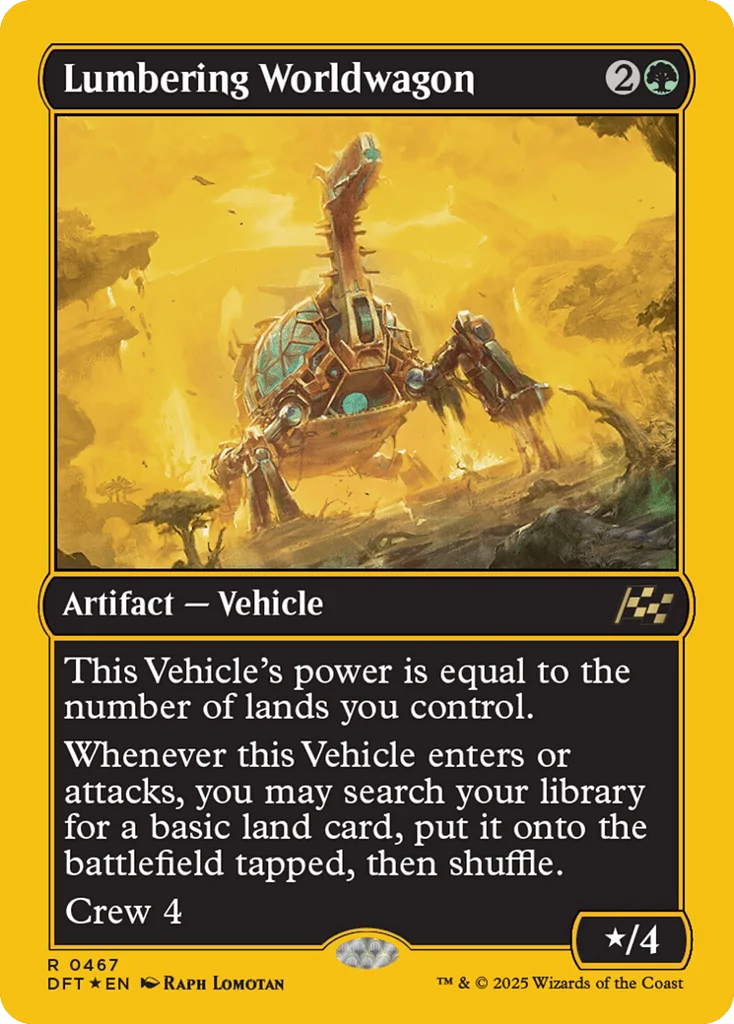 Lumbering Worldwagon · Aetherdrift