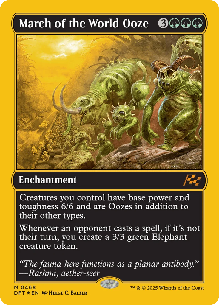 March of the World Ooze · Aetherdrift