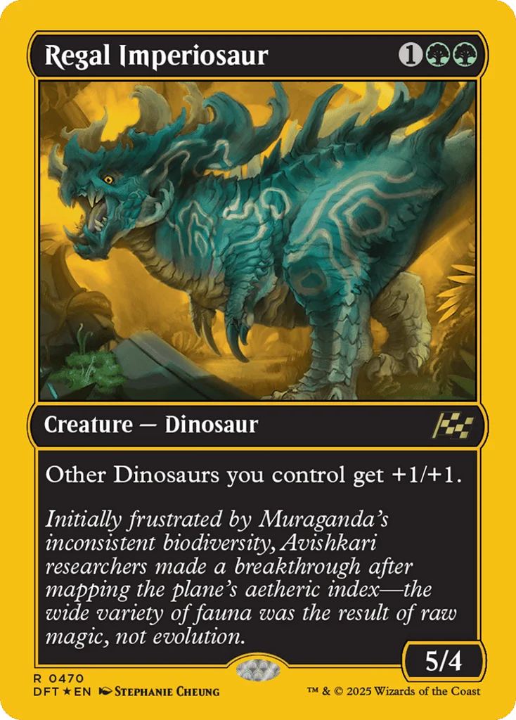 Regal Imperiosaur · Aetherdrift