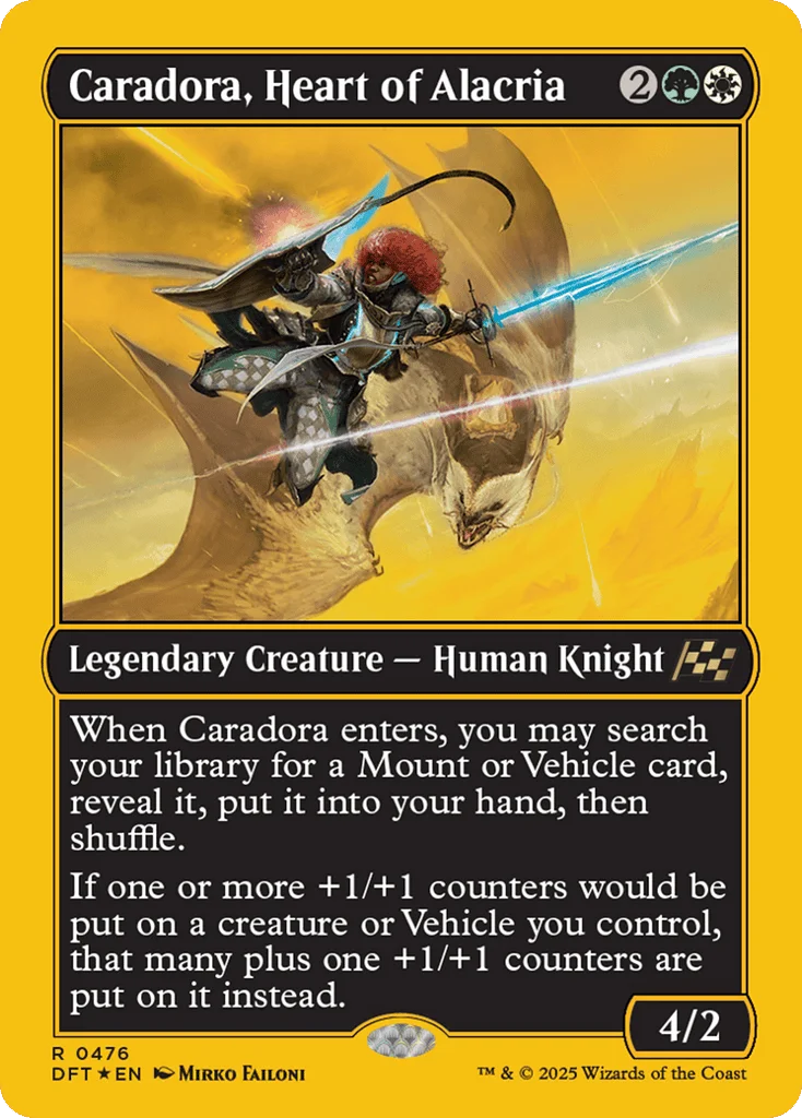Caradora, Heart of Alacria · Aetherdrift