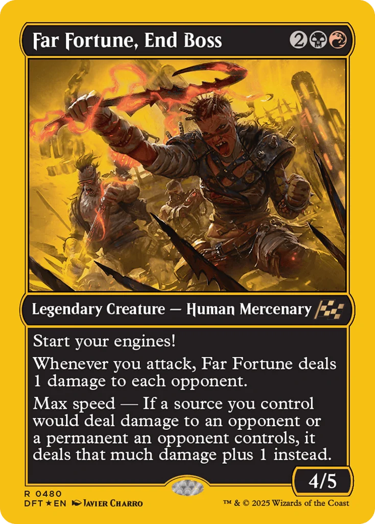 Far Fortune, End Boss · Aetherdrift