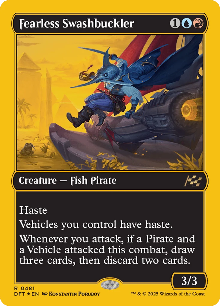 Fearless Swashbuckler · Aetherdrift