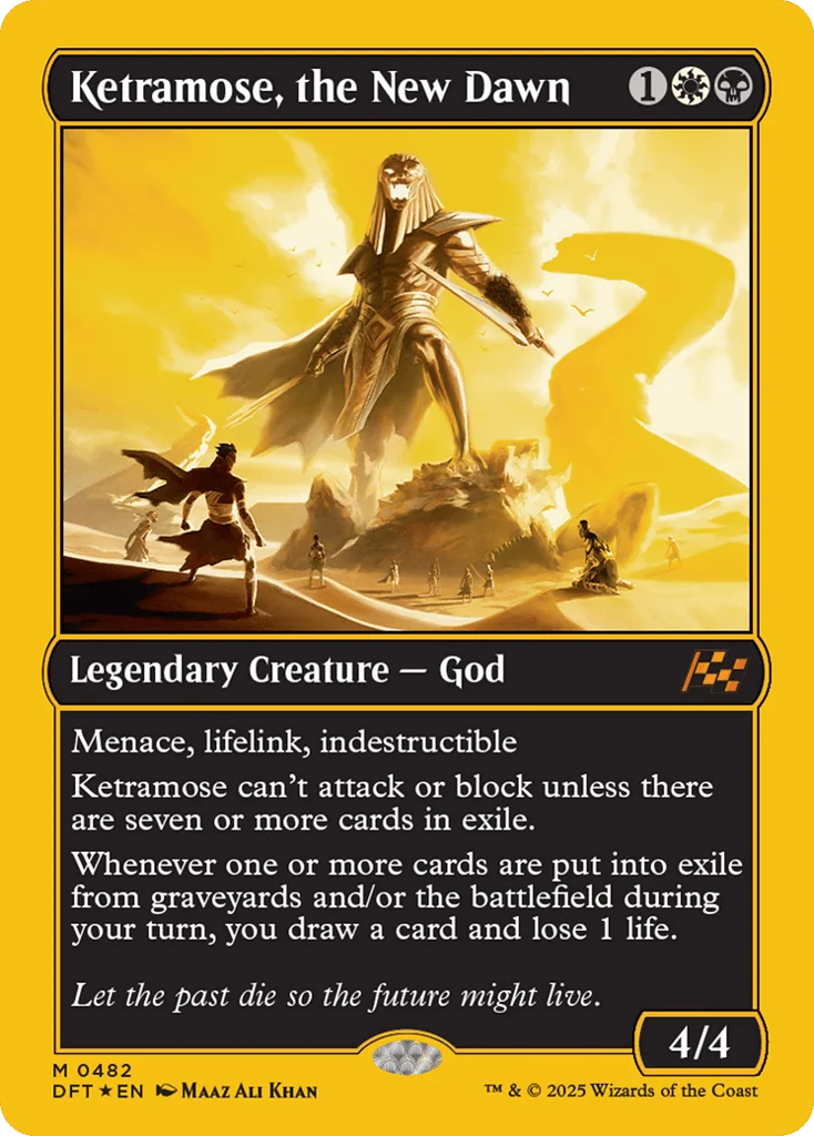 Ketramose, the New Dawn · Aetherdrift