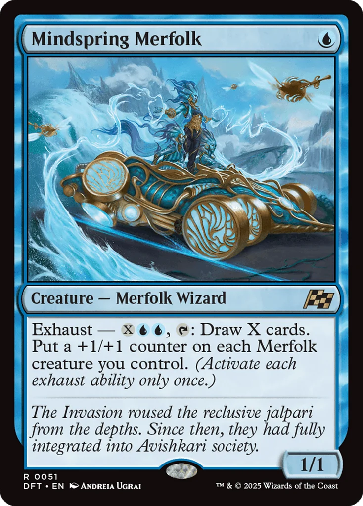 Mindspring Merfolk · Aetherdrift