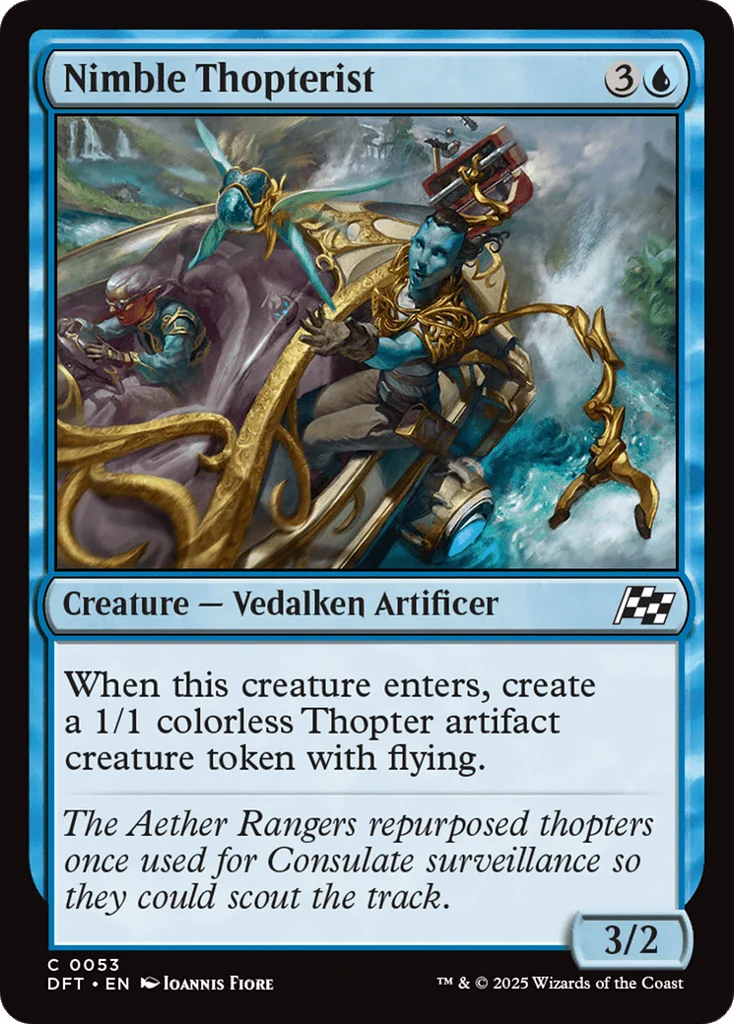 Nimble Thopterist · Aetherdrift