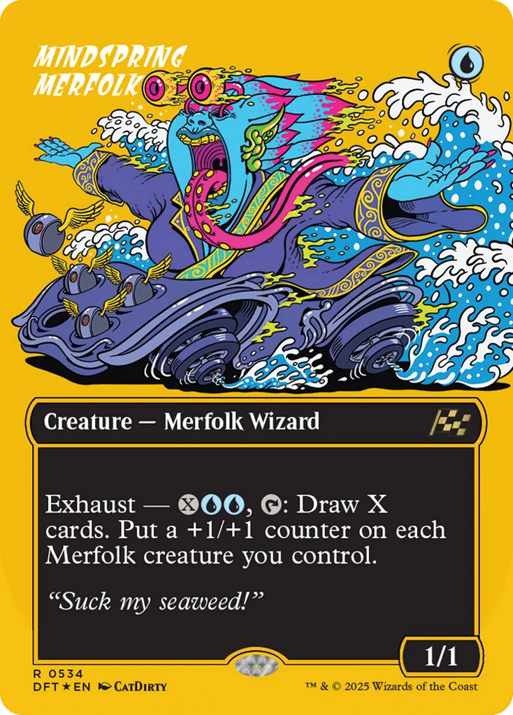 Mindspring Merfolk · Aetherdrift