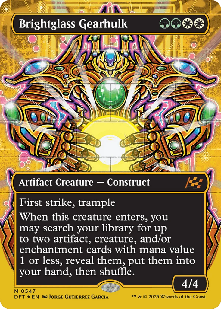 Brightglass Gearhulk · Aetherdrift