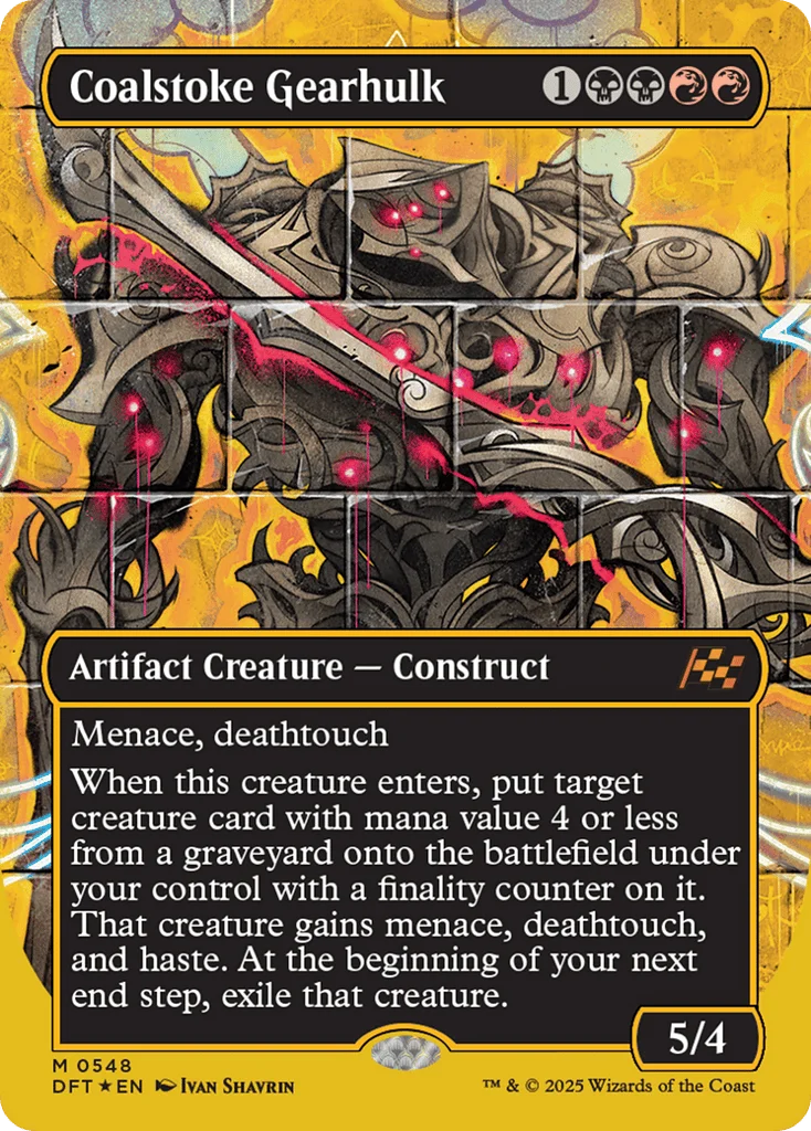 Coalstoke Gearhulk · Aetherdrift