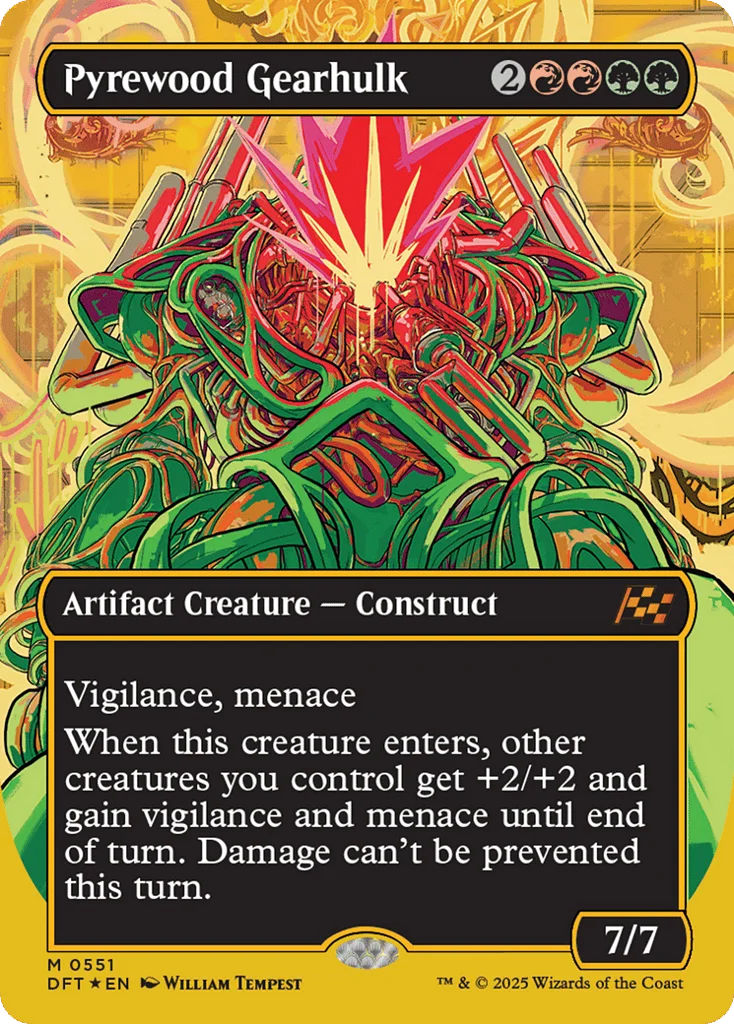 Pyrewood Gearhulk · Aetherdrift