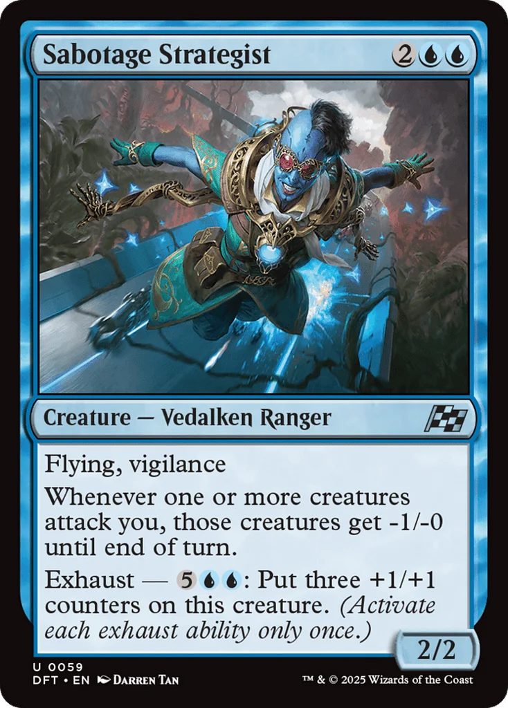 Sabotage Strategist · Aetherdrift