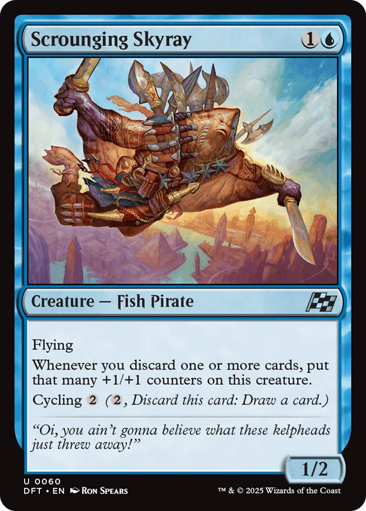 Scrounging Skyray · Aetherdrift