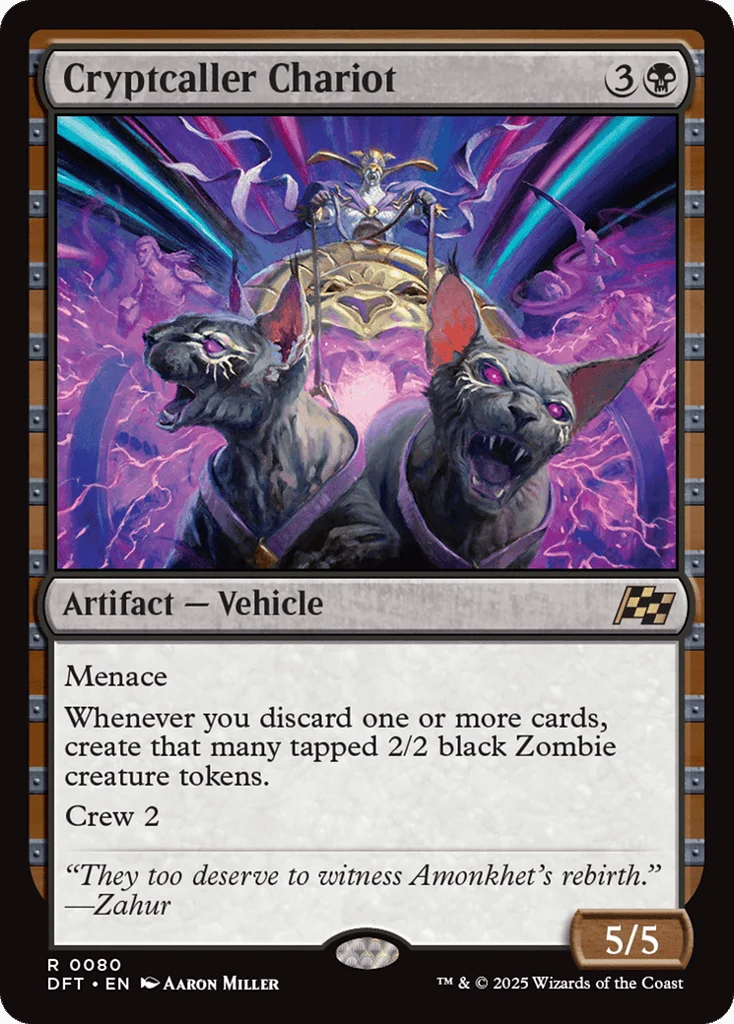 Cryptcaller Chariot · Aetherdrift