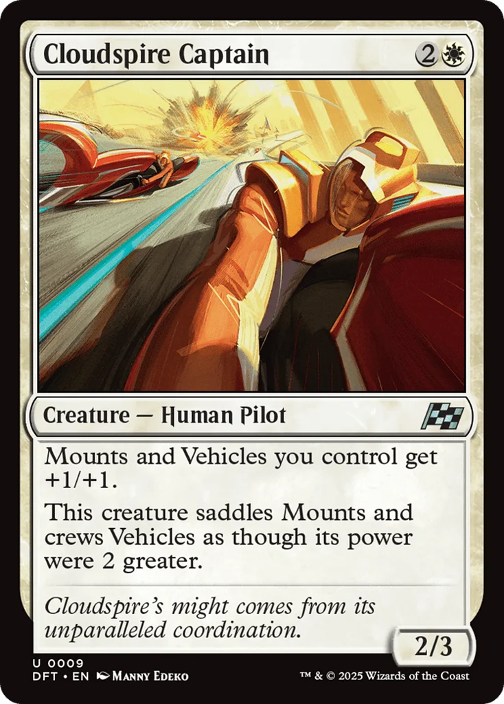 Cloudspire Captain · Aetherdrift