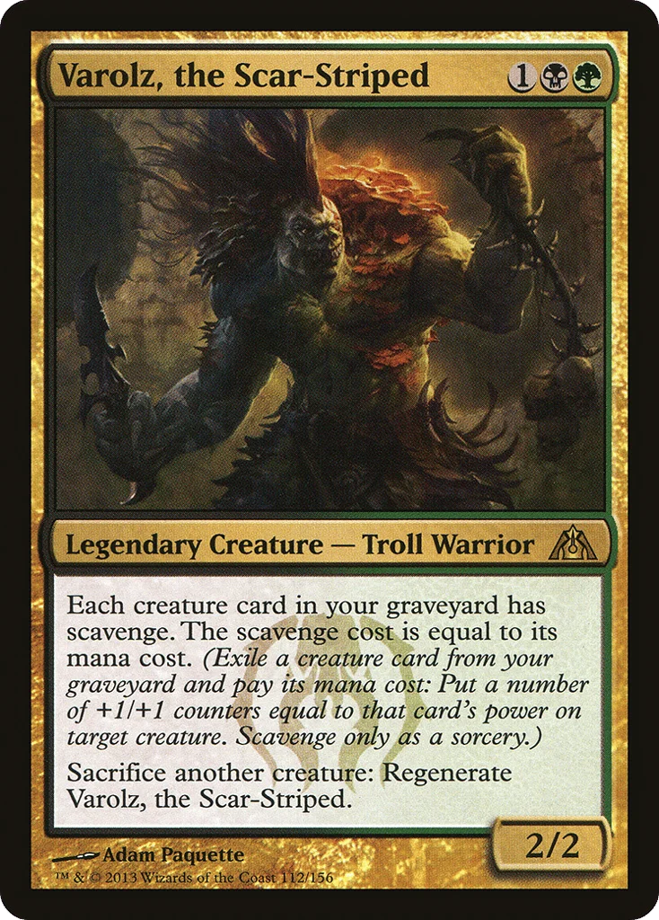 Varolz, the Scar-Striped · Dragon's Maze