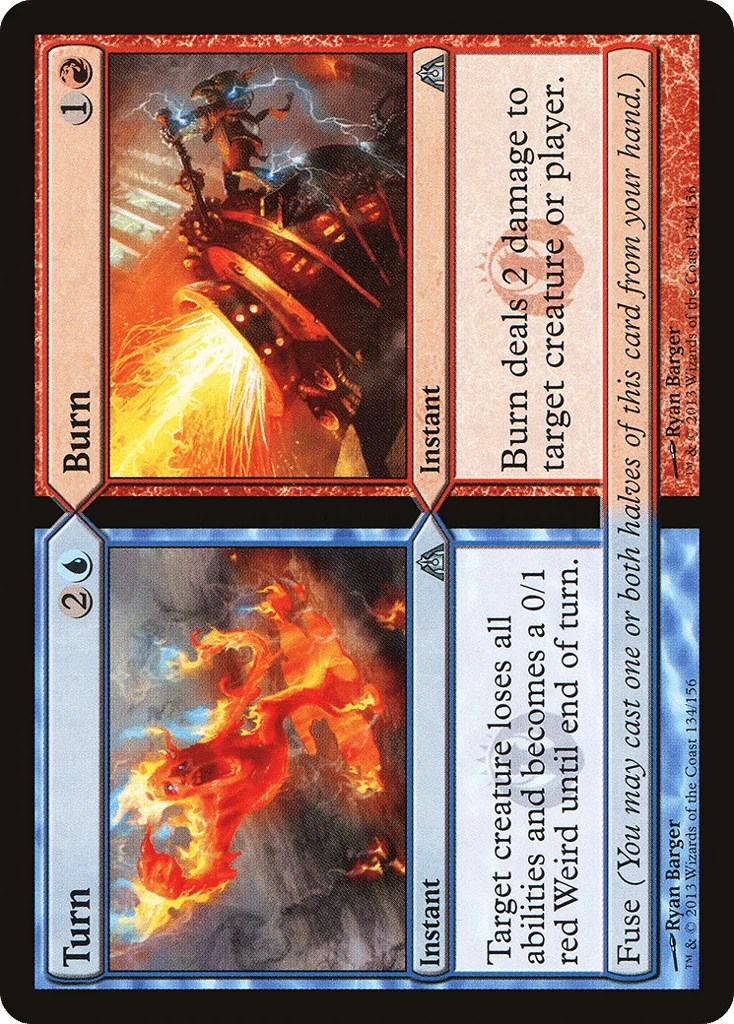 Turn // Burn · Dragon's Maze