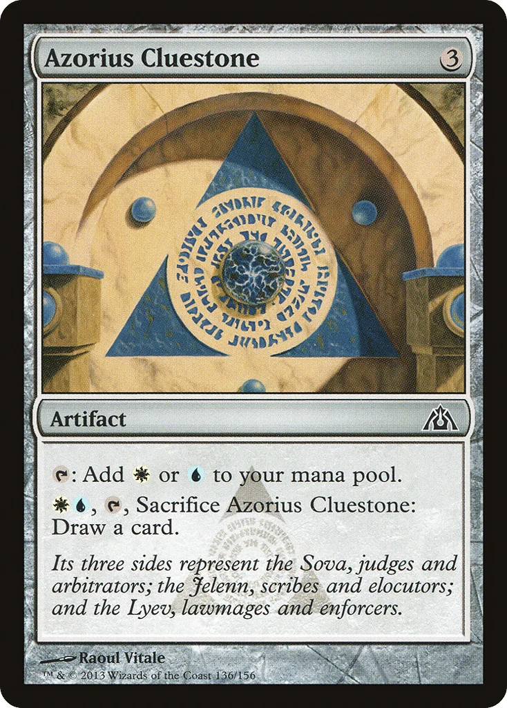 Azorius Cluestone · Dragon's Maze