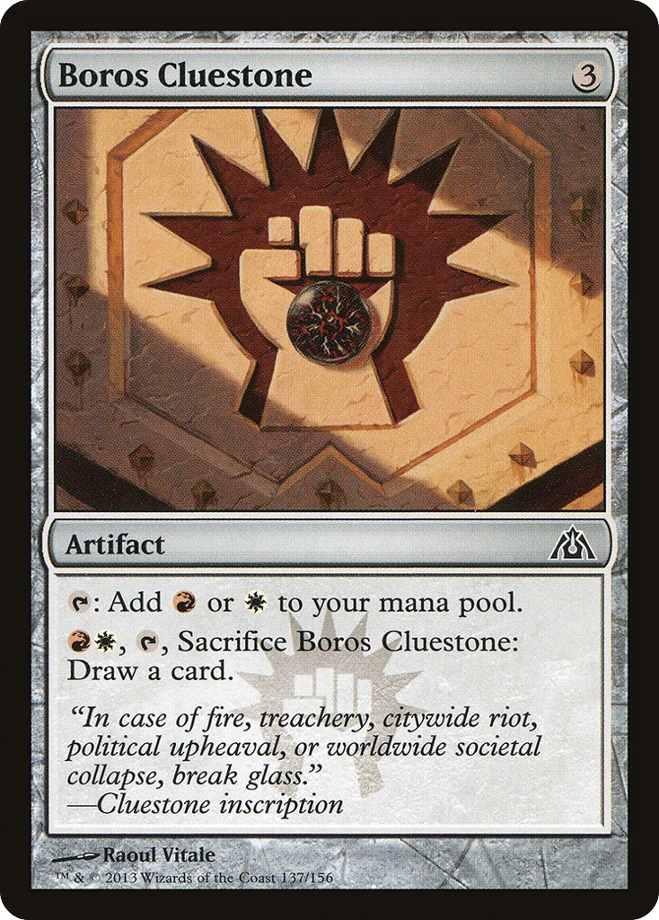 Boros Cluestone · Dragon's Maze