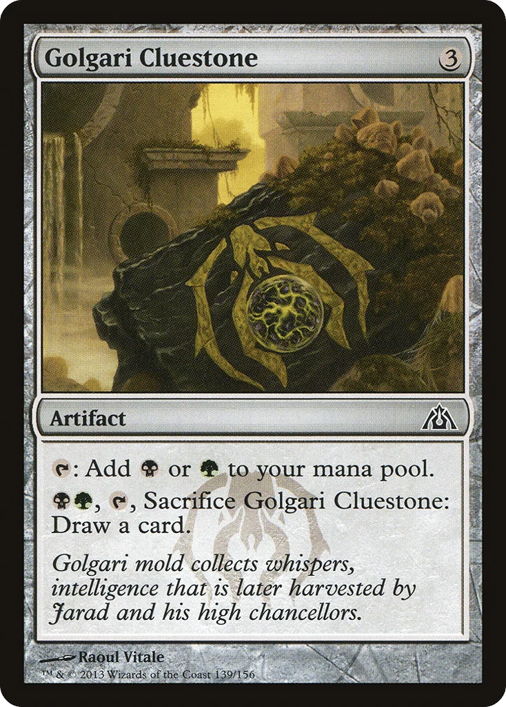 Golgari Cluestone · Dragon's Maze
