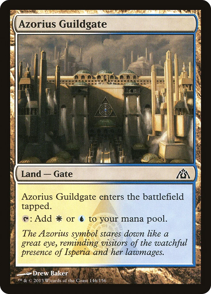 Azorius Guildgate · Dragon's Maze