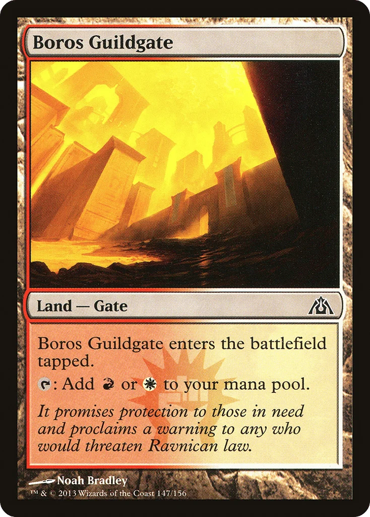 Boros Guildgate · Dragon's Maze