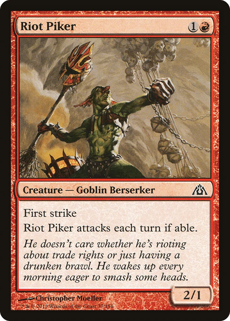 Riot Piker · Dragon's Maze
