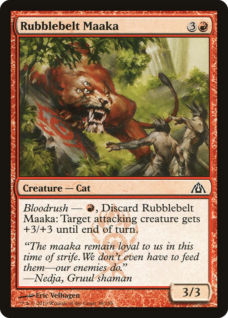 Rubblebelt Maaka · Dragon's Maze
