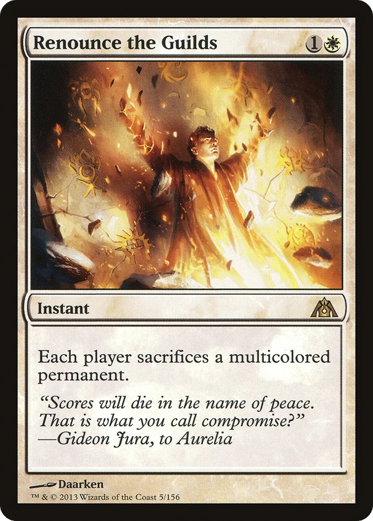 Renounce the Guilds · Dragon's Maze