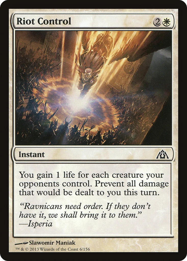 Riot Control · Dragon's Maze