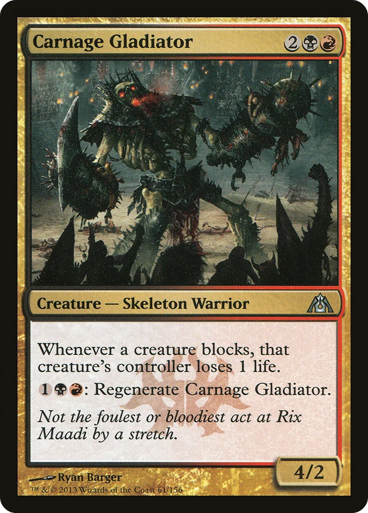 Carnage Gladiator · Dragon's Maze