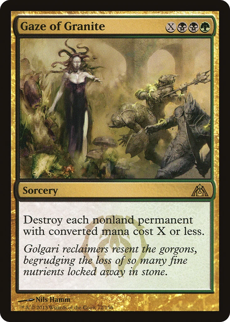 Gaze of Granite · Dragon's Maze