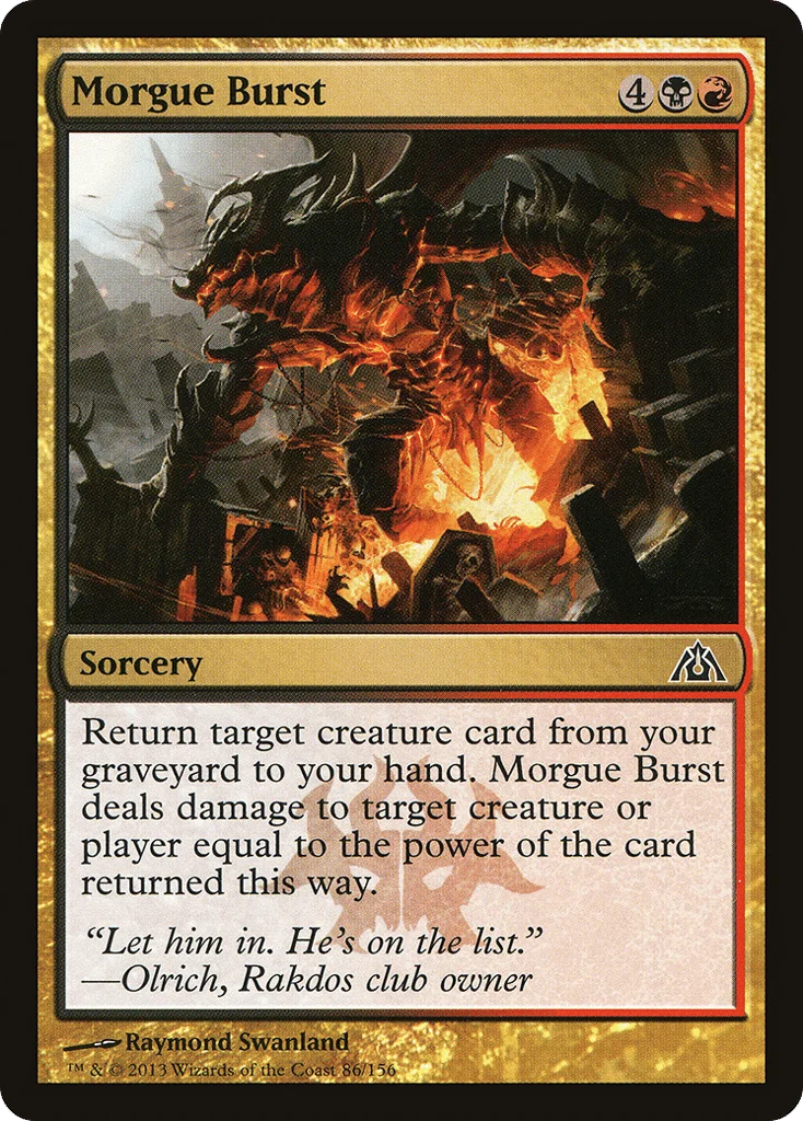Morgue Burst · Dragon's Maze