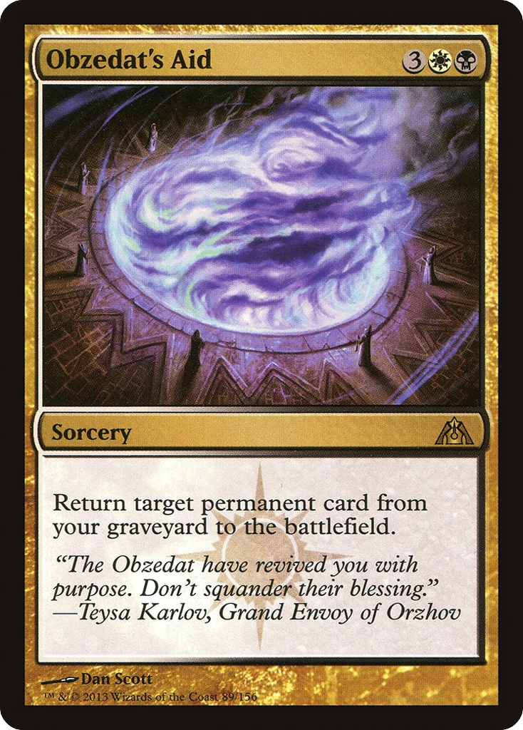 Obzedat's Aid · Dragon's Maze