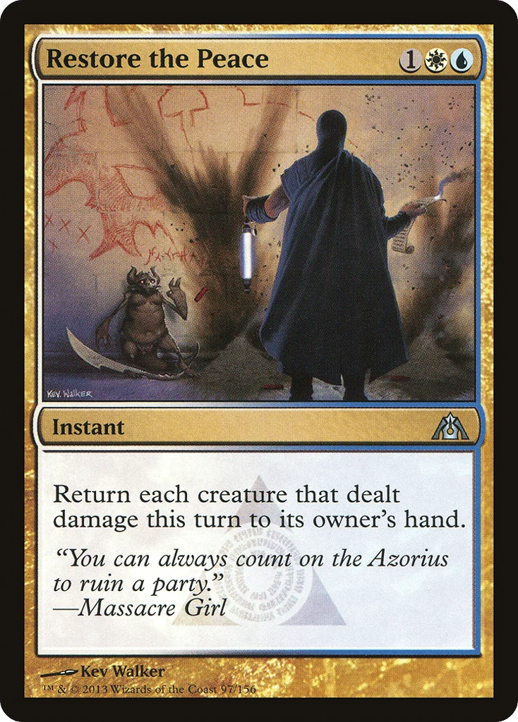 Restore the Peace · Dragon's Maze