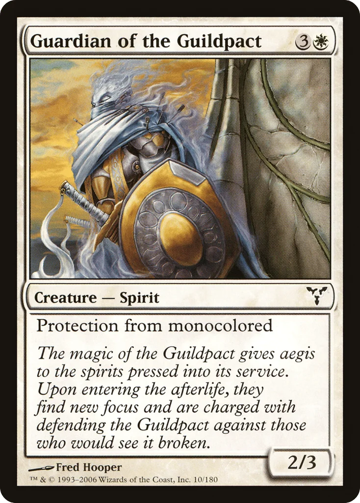 Guardian of the Guildpact · Dissension