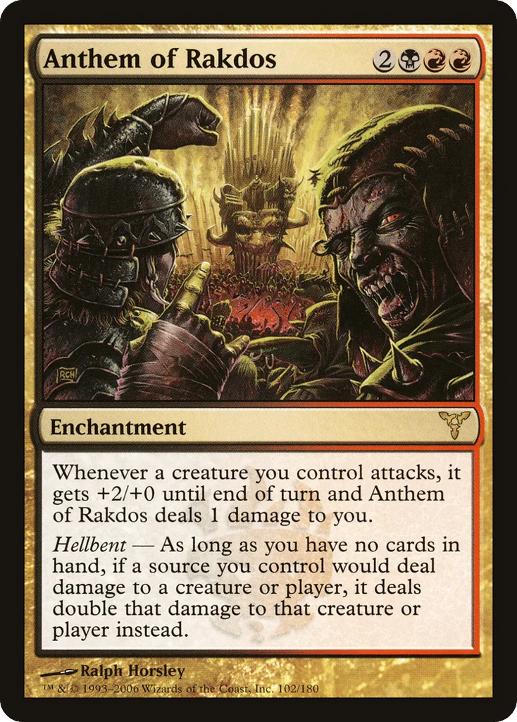 Anthem of Rakdos · Dissension