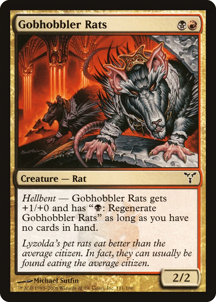 Gobhobbler Rats · Dissension