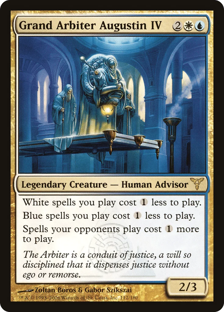 Grand Arbiter Augustin IV · Dissension